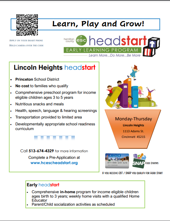 Headstart early learning program 1